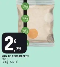 E.Leclerc Noix de coco rapée offre