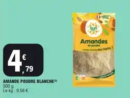 E.Leclerc Amande poudre blanche offre
