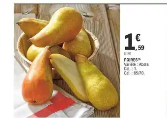 Poires