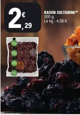 E.Leclerc Raisin sultanine offre