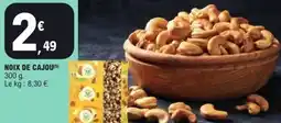 E.Leclerc Noix de cajou offre