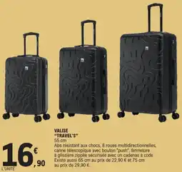 E.Leclerc Valise travel's offre