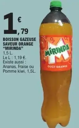 E.Leclerc Boisson gazeuse saveur orange mirinda offre