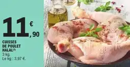 E.Leclerc Cuisses de poulet halal offre