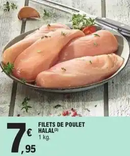 E.Leclerc Filets de poulet halal offre