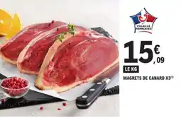 E.Leclerc Magrets de canard x3 offre