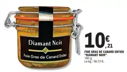 E.Leclerc Foie gras de canard entier diamant noir offre