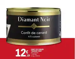 E.Leclerc Confit de canard diamant noir offre