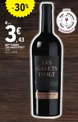 E.Leclerc Aop cahors les galets d'olt offre