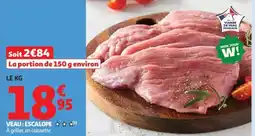 Auchan Veau escalope offre