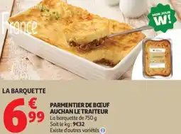 Auchan Parmentier de bœuf auchan le traiteur offre