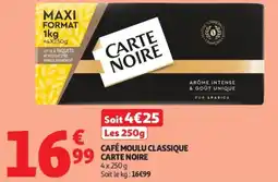 Auchan Café moulu classique offre