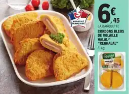 E.Leclerc Cordons bleus de volaille halal reghalal offre