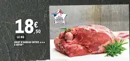 E.Leclerc Gigot d'agneau entier à rôtir offre