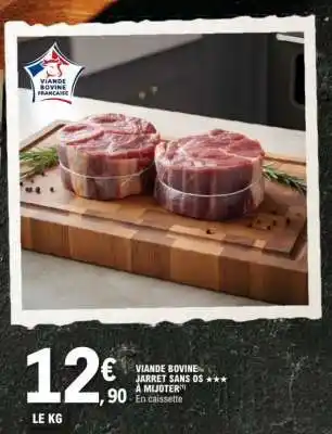 Viande Bovine Jarret Sans Os