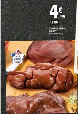 E.Leclerc Viande Bovine Cœur offre