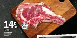 E.Leclerc Viande bovine : côte avec os offre