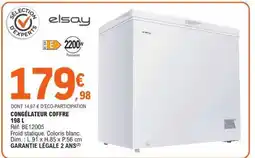 E.Leclerc CONGÉLATEUR COFFRE 198 L offre