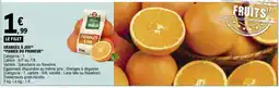 E.Leclerc ORANGES À JUS PANIER DU PRIMEUR offre