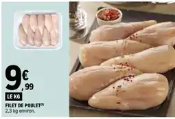 E.Leclerc FILET DE POULET offre
