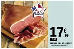 E.Leclerc JAMBON CRU DE SAVOIE offre