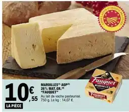 E.Leclerc Maroilles AOP Fauquet offre