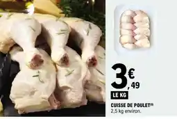 E.Leclerc Cuisse de poulet offre