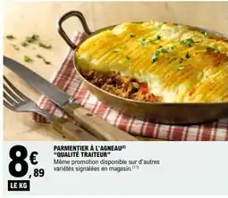 E.Leclerc PARMENTIER À L'AGNEAU offre