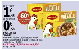 E.Leclerc Bouillon Kub Maggi offre