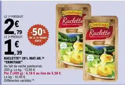 E.Leclerc Raclette Fumée offre