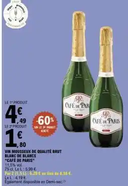 E.Leclerc Café de Paris offre