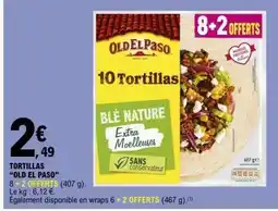 E.Leclerc TORTILLAS “OLD EL PASO” offre