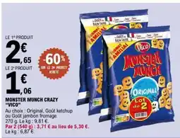 E.Leclerc MONSTER MUNCH CRAZY VICO offre