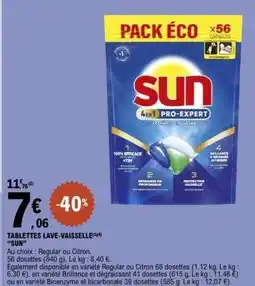 E.Leclerc Tablettes lave-vaisselle offre