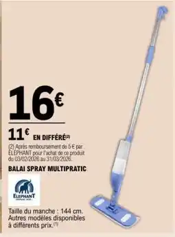 E.Leclerc BALAI SPRAY MULTIPRATIC offre