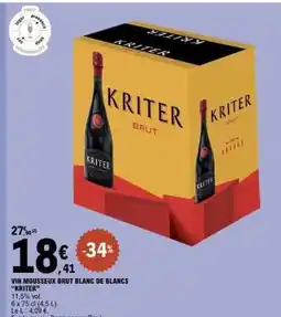 E.Leclerc KRITER Brut offre