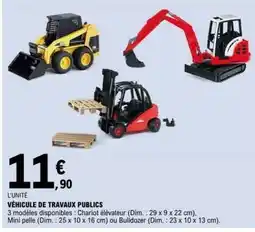 E.Leclerc VÉHICULE DE TRAVAUX PUBLICS offre