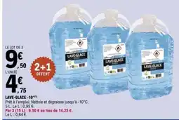 E.Leclerc Lave Glace -10°C offre