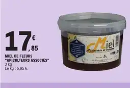 E.Leclerc APICULTEURS ASSOCIÉS Miel de fleurs offre