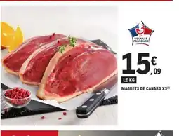 E.Leclerc Magrets de canard x3 offre