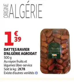Auchan AGRODAT Dattes ravier d'algérie offre