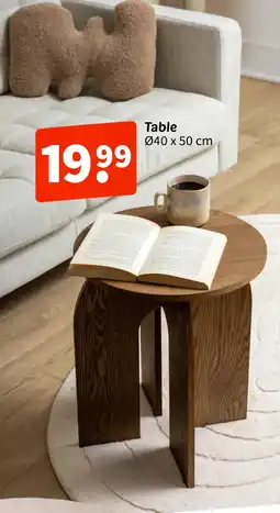 Wibra Table offre