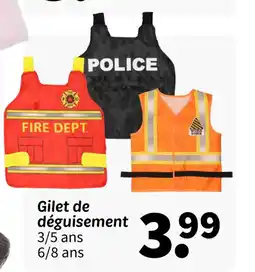 Wibra Gilet de déguisement offre