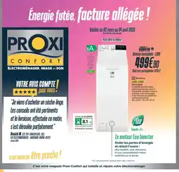 Proxi Confort ELECTROLUX Lave-linge offre