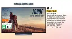 Proxi Confort LG Tv oled 4k OLED55C54LA offre