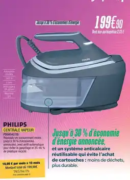 Proxi Confort PHILIPS Centrale vapeur PSG6042/20 offre