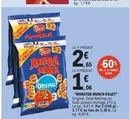 E.Leclerc MONSTER MUNCH CRAZY offre