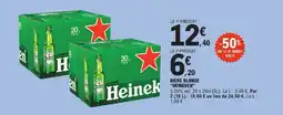 E.Leclerc HEINEKEN Bière blonde offre