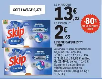 SKIP Lessive capsules