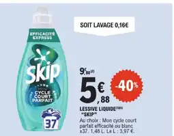 E.Leclerc SKIP Lessiv liquide offre